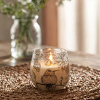 Small Glass Jar Candle - Drawn by Flame – view 2