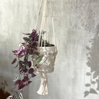 Small Macrame Plant Hanger, 75cm – view 3