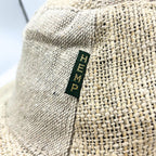 Patched and Wired Hemp and Cotton Festival Hat - Natural – view 3