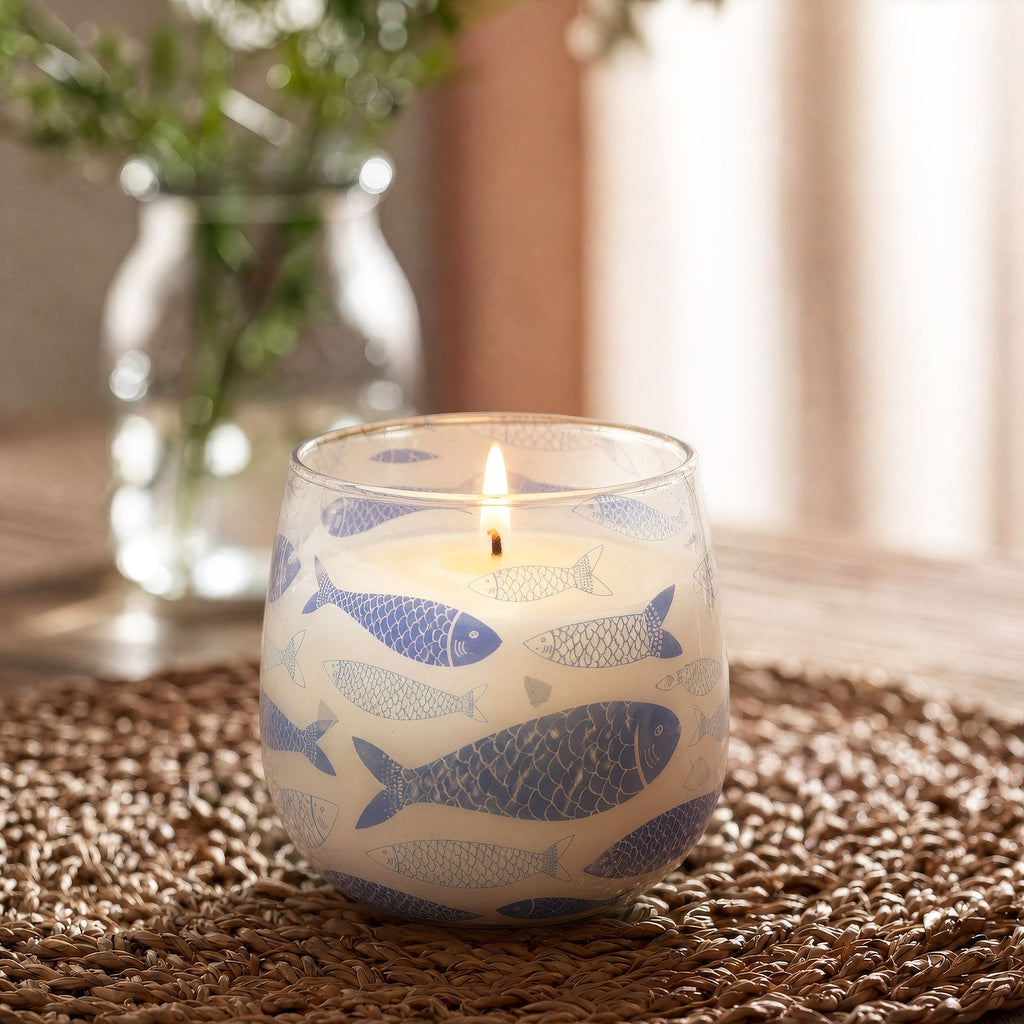 Medium Glass Jar Candle - Seabreeze – view 2
