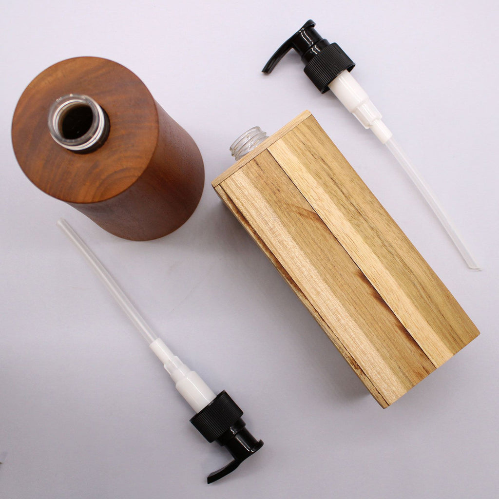 Natural Teakwood Soap Dispenser - Taper – view 14