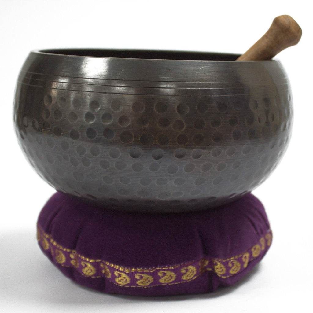 Singing Bowl Velvet Cushion - 16cm – view 3