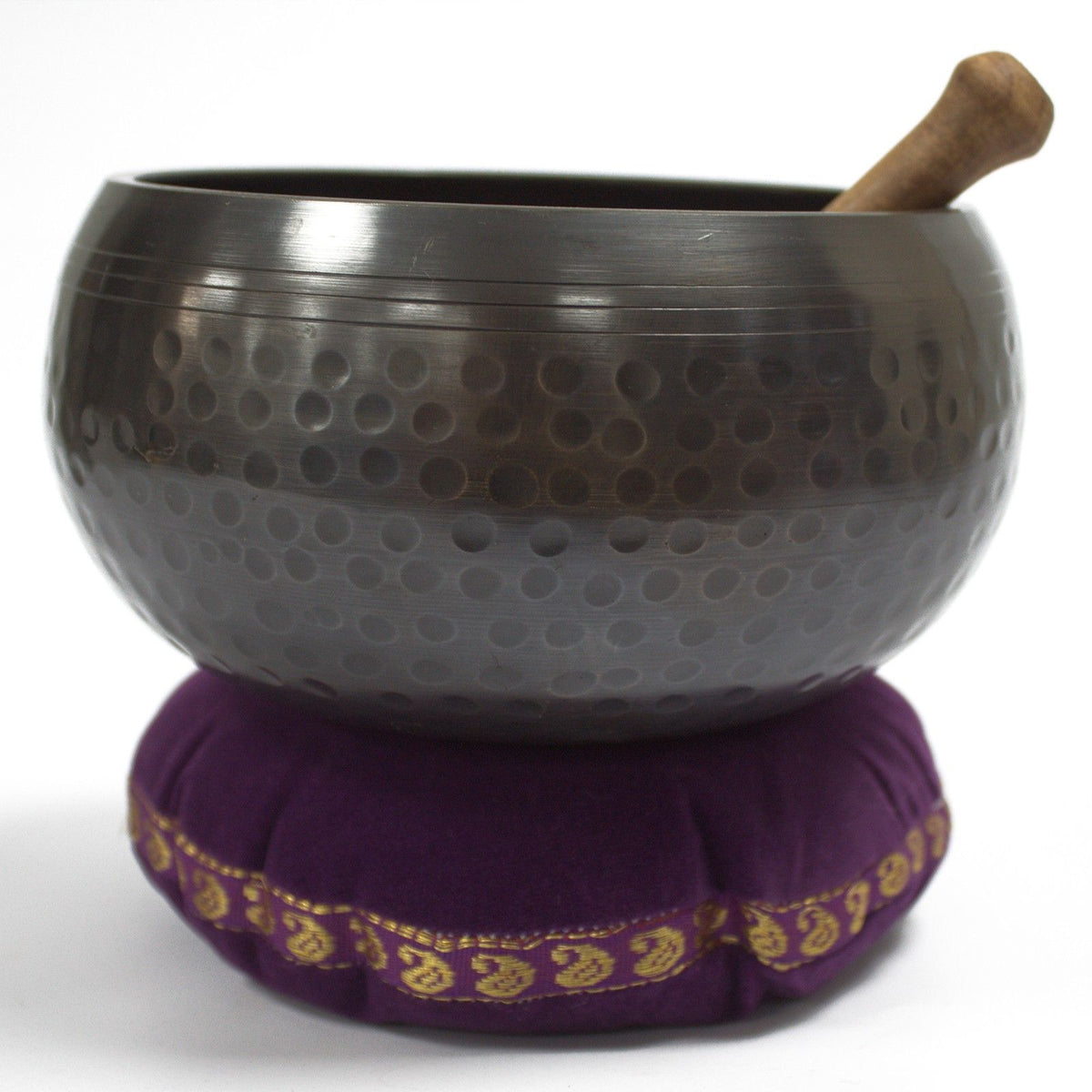 Singing Bowl Velvet Cushion - 16cm – view 3