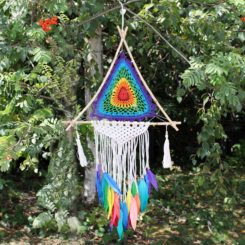 Bali Dreamcatcher - Large Multi Pyramid – view 6