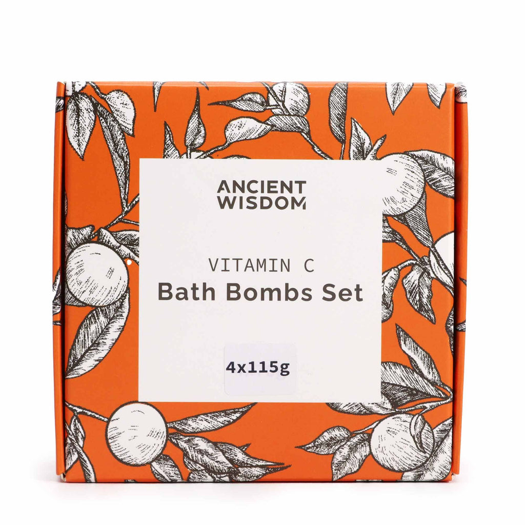 Vitamin C Bath Bombs Quartet - Aromatherapy Set of 4 – view 5