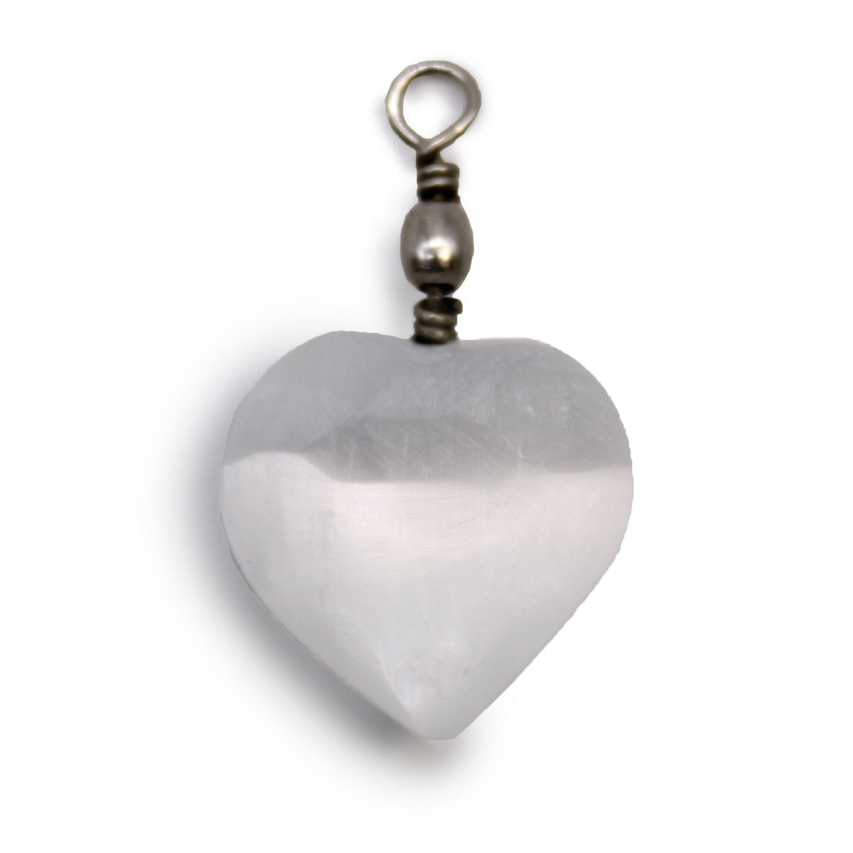 Selenite Heart Pendant – view 6