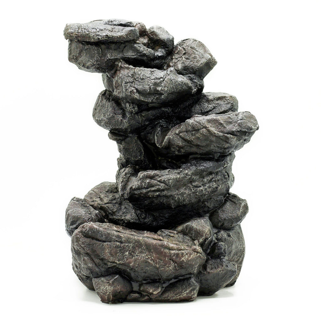 Natural Rock Tabletop Water Feature, 35 cm Cascade – view 2