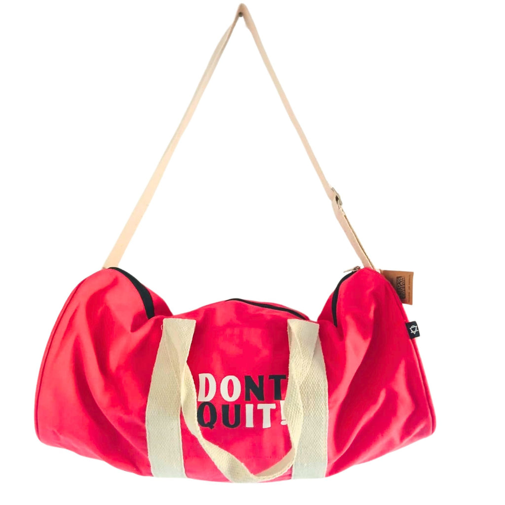 Don't Quit Gym Bag Cherry Pink – view 4