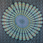Peacock Mandala Sarong – view 3