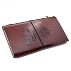 Leather Journal - Travel the World - Brown (80 pages) – view 2