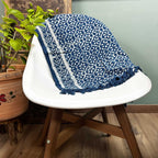 Handmade Indigo Runner - 170x60cm - Madjid Tiles – view 2