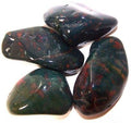 Pack of 24 Large Bloodstone Tumble Stones, B Grade