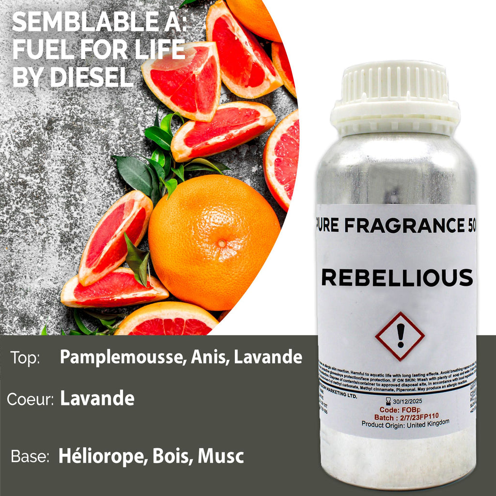 Rebellious Pure Fragrance Oil - 500ml – view 4