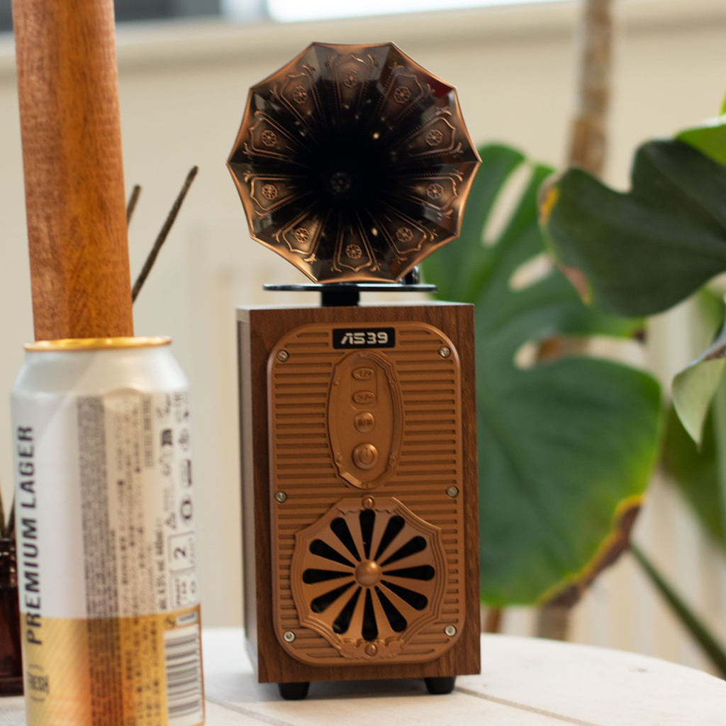 Retro Tall Gramophone Bluetooth Speaker - Extra Loud – view 2