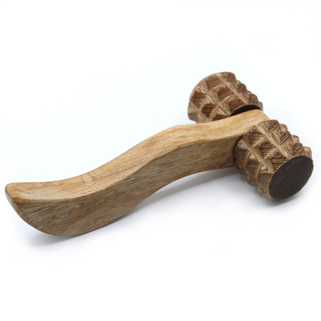 Redwood Ribbed Hand Roller Massager – view 3