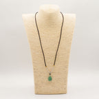 Jade Turtle Cord Necklace Pendant