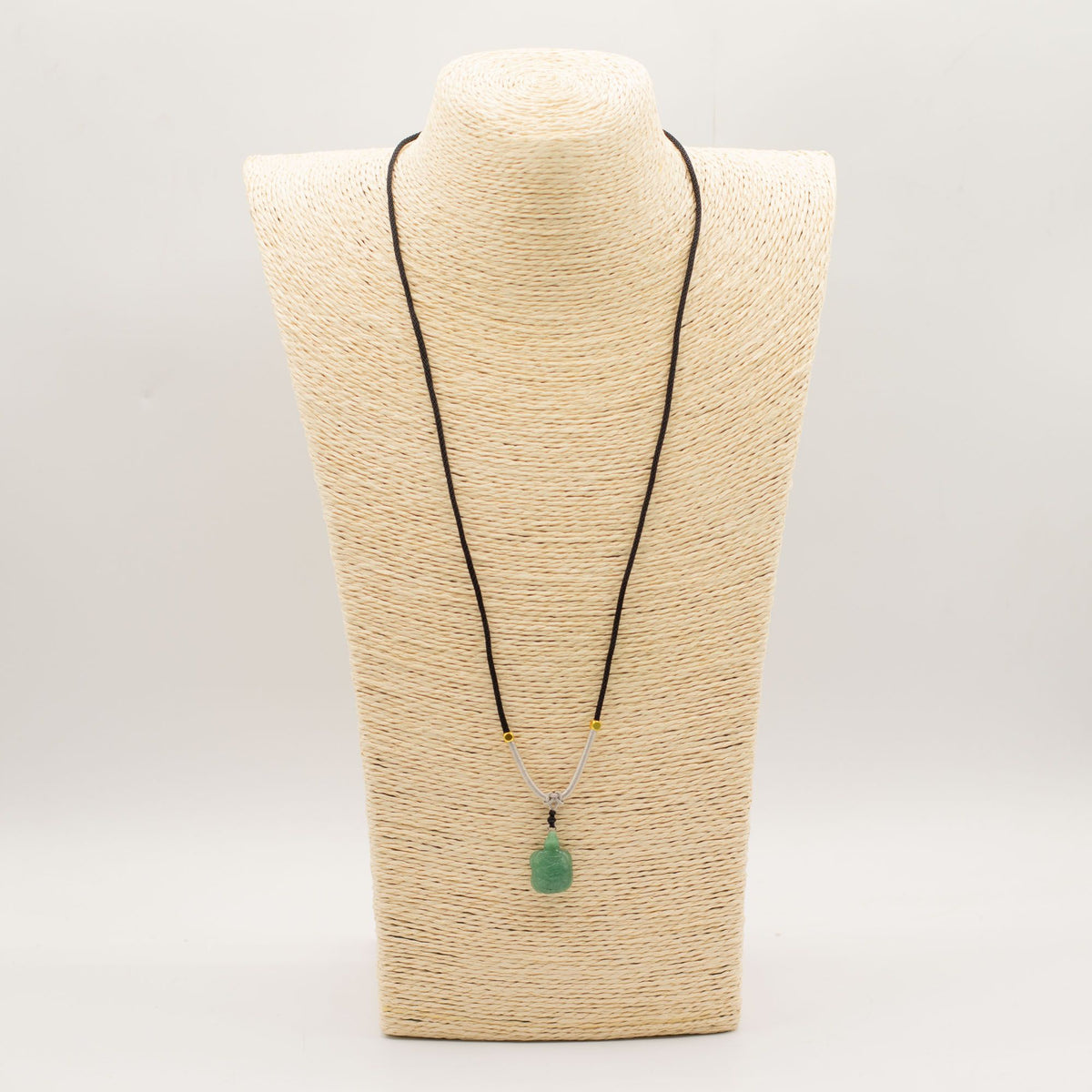 Jade Turtle Cord Necklace Pendant