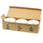 Large Botanical Candles Victorian Peony - Pack of 3 – view 4
