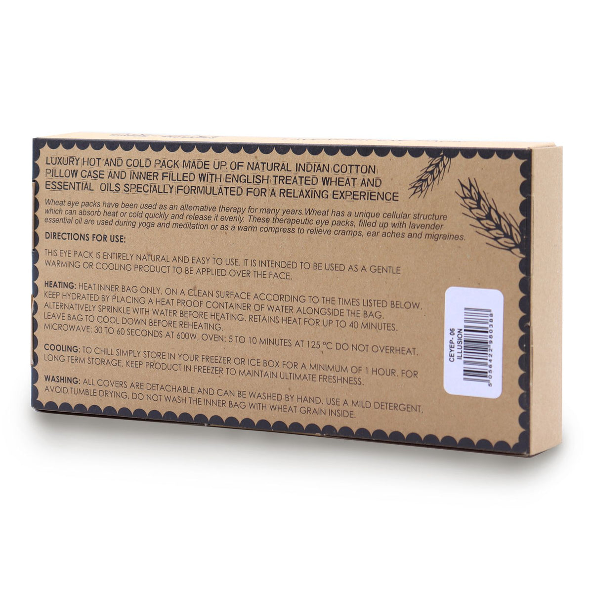 Lavender Eye Pillow with Gift Box - Illusion Print – view 7