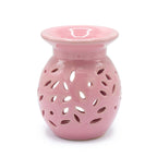 Floral Ceramic Oil Burner - Rose – view 3