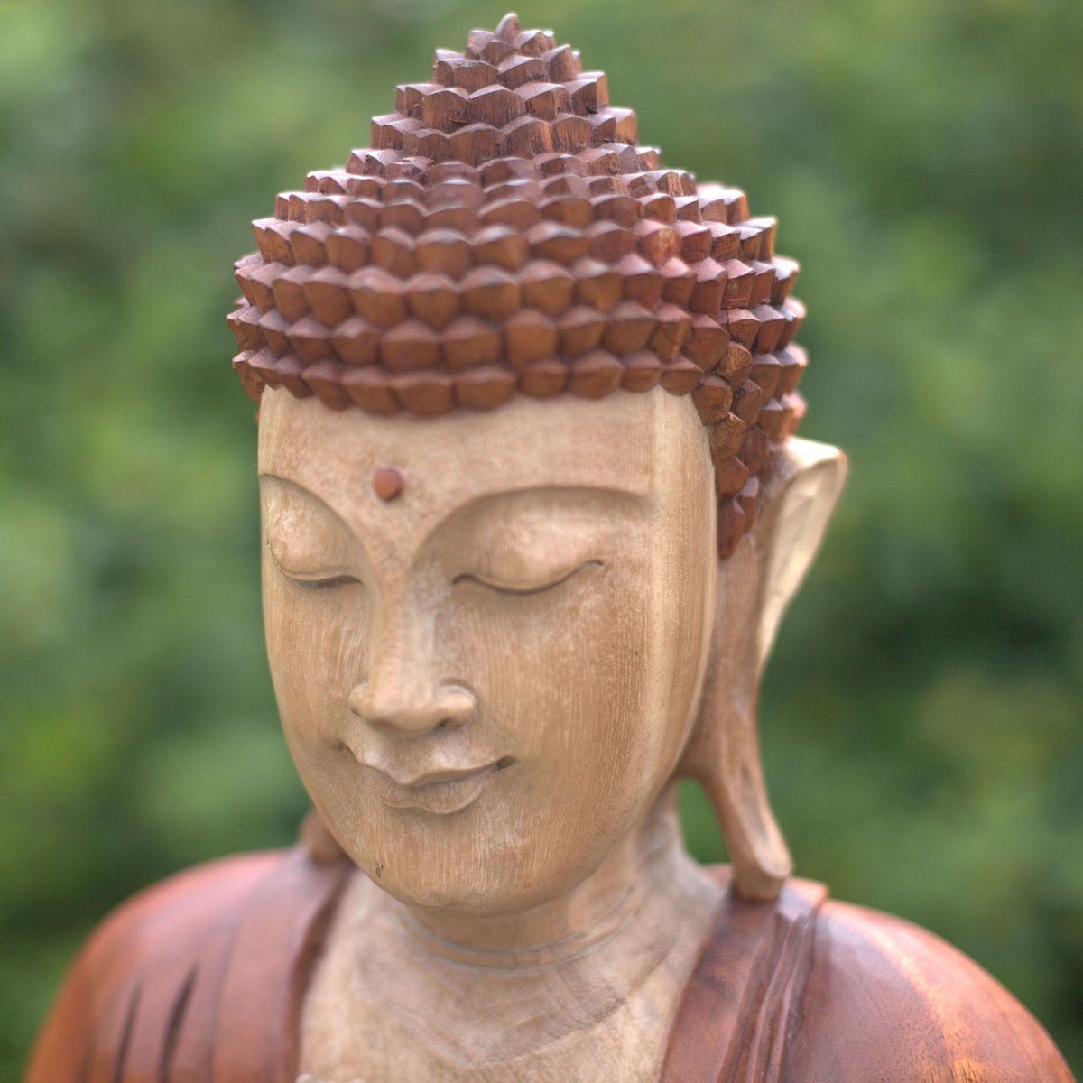 Hand Carved Buddha Statue, Teaching Pose, 40cm