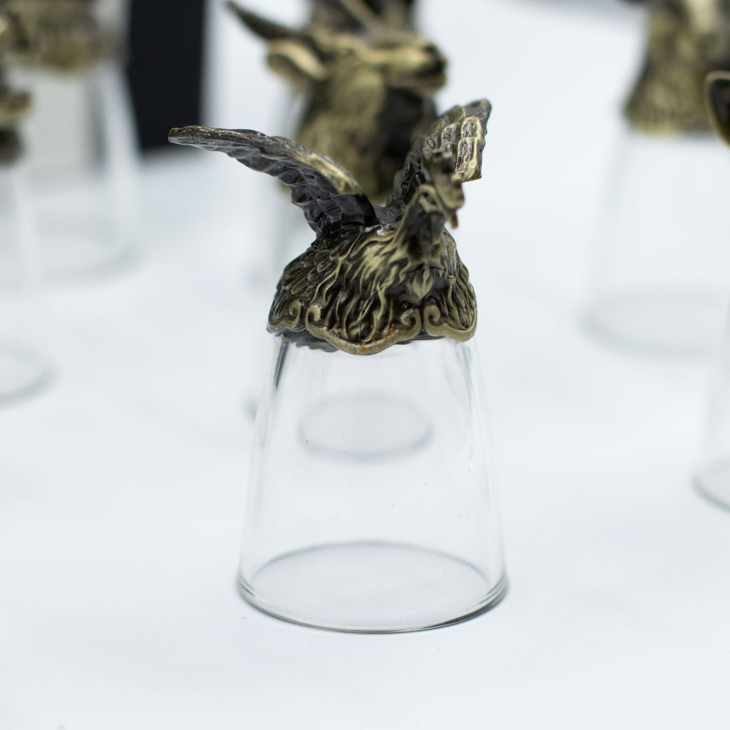 Chinese Zodiac Shot Glasses, Set of 12 - 25 ml – view 2