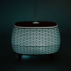 Futuristic Ribbed Aroma Diffuser with Colour-Changing Light – view 13