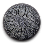 Steel Tongue Happy Drum Om Mandala Engraved - 16cm – view 2