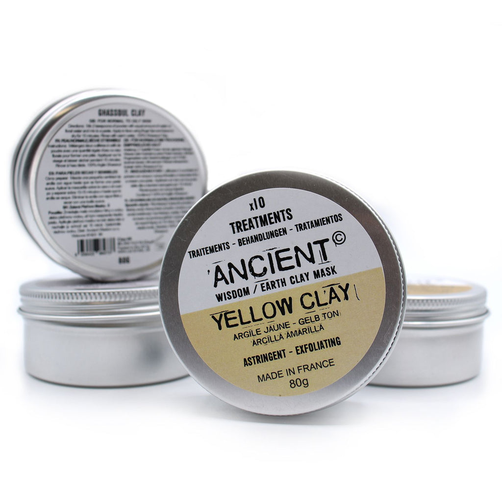 Yellow Clay Face Mask Powder 80g – view 2