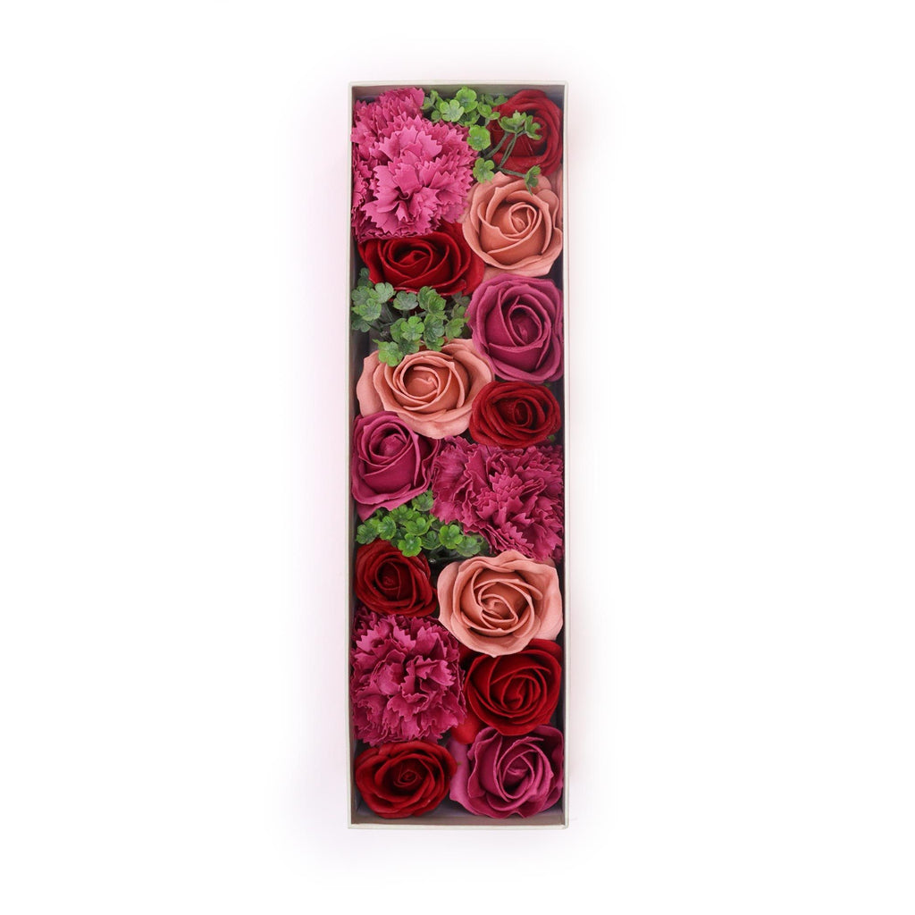 Long Soap Flower Gift Box - Vintage Roses