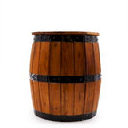 Beer Barrel Stool & Parasol Stand 38x32cm - Natural – view 5