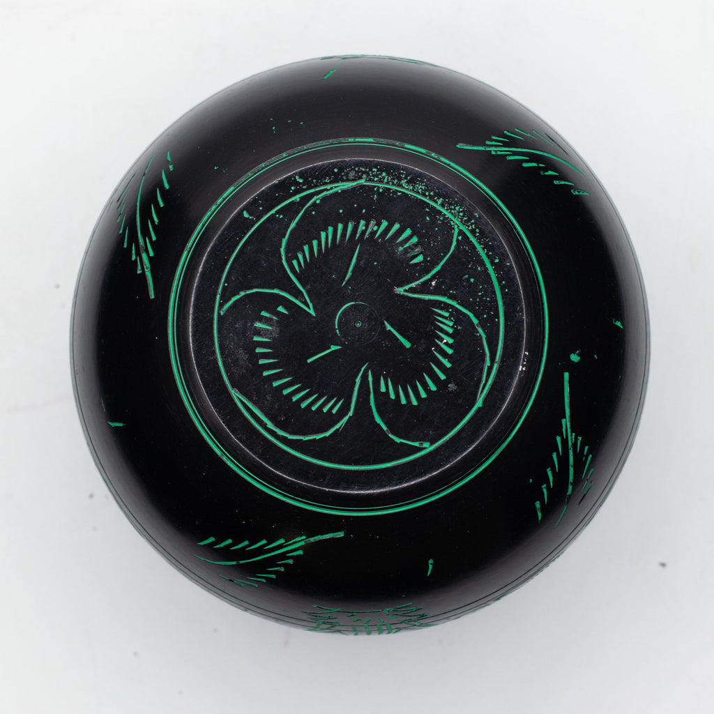 Cauldron Singing Bowl - Magic Mushroom - Green (15cm) – view 3