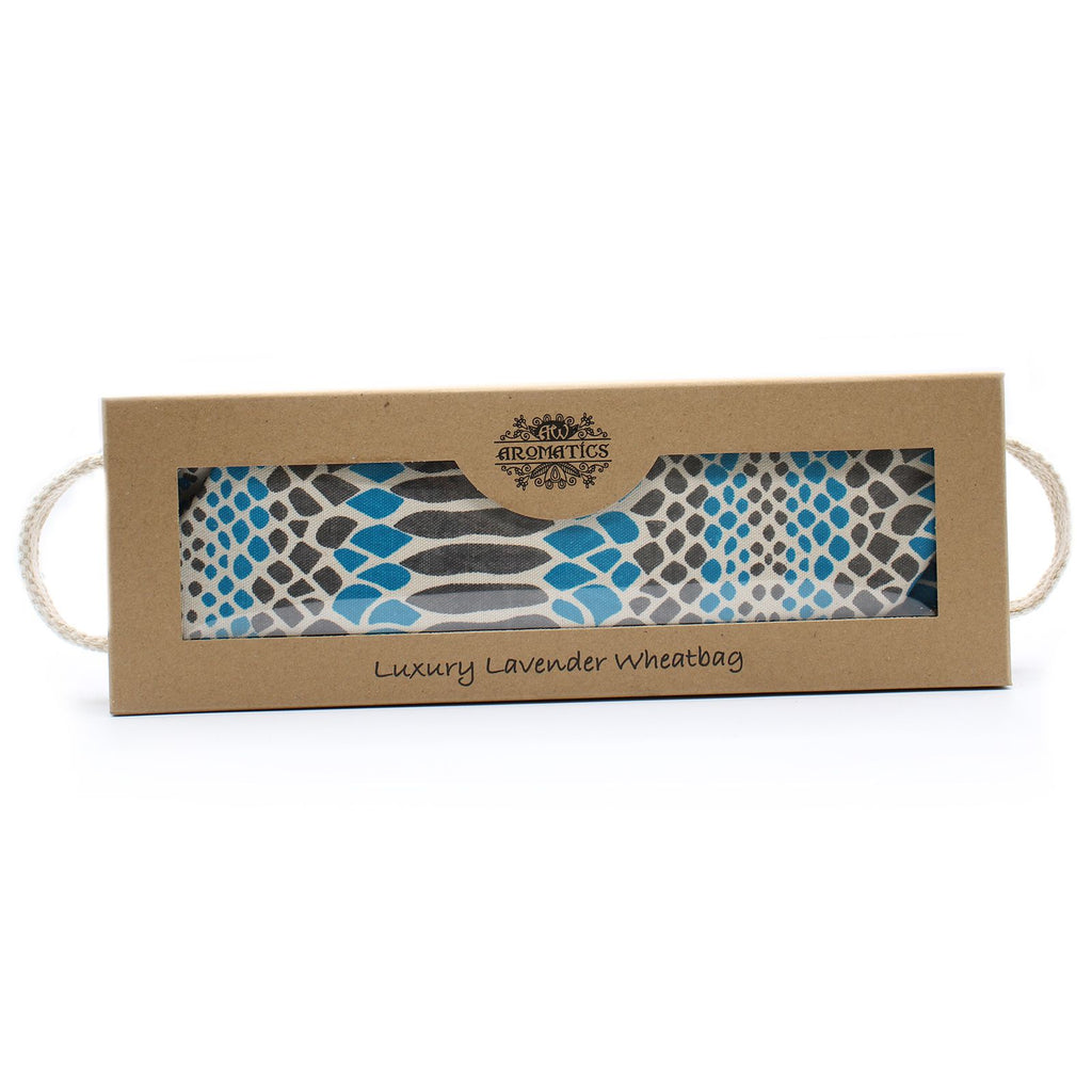 Lavender Wheat Bag Gift Box Blue Viper Design – view 6
