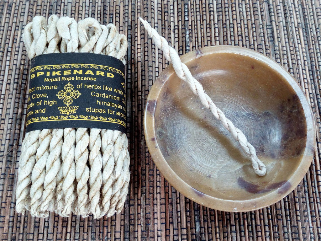Pure Herbs Incense Rope - Spikenard, 50 Ropes