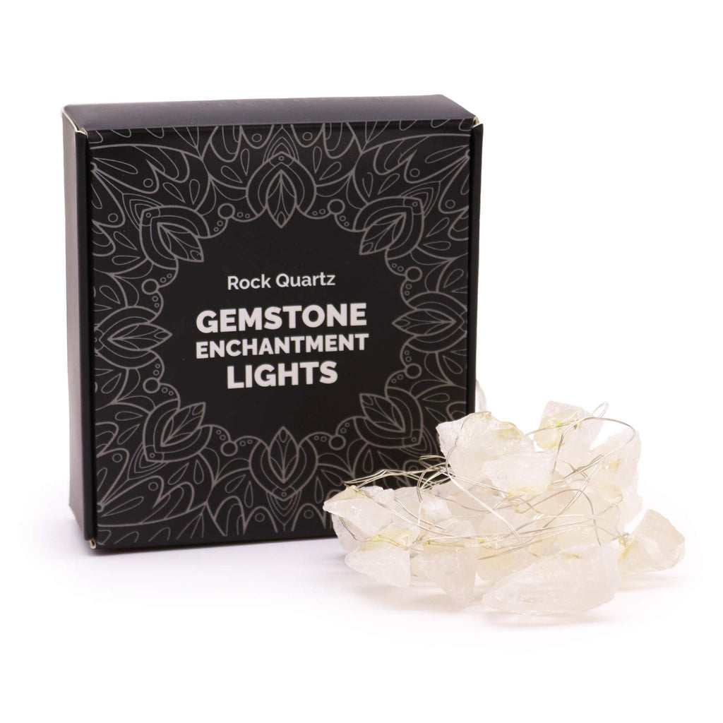 Rock Quartz Gemstone Enchantment Lights – view 2