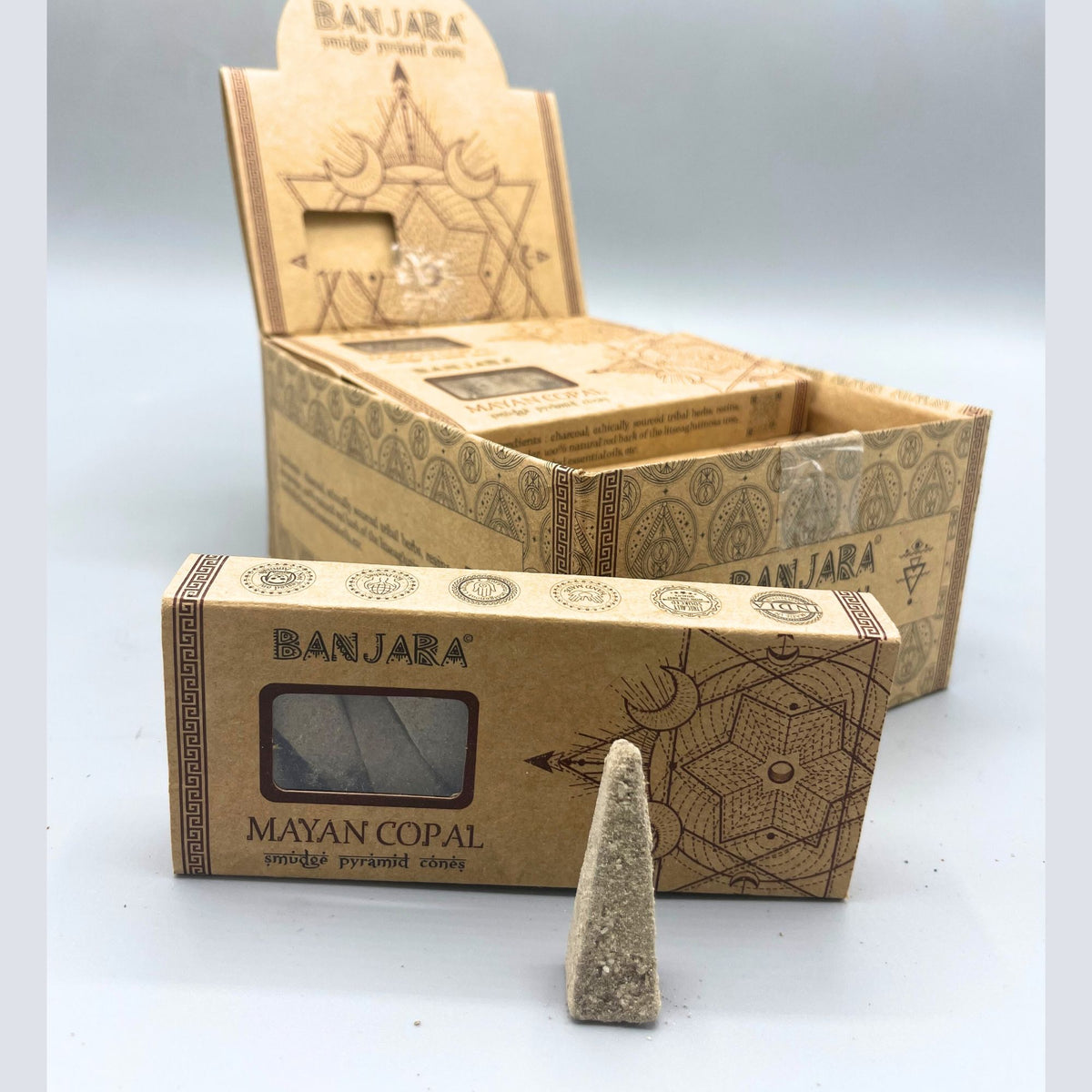 Banjara Mayan Copal Smudge Pyramid Cones - Pack of 10 – view 6