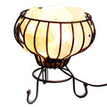 Low Salt Rock Brazier Lamp - Pink Himalayan Salt