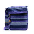 Large Nepal Sling Bag - Deep Sea Blues, Adjustable Strap