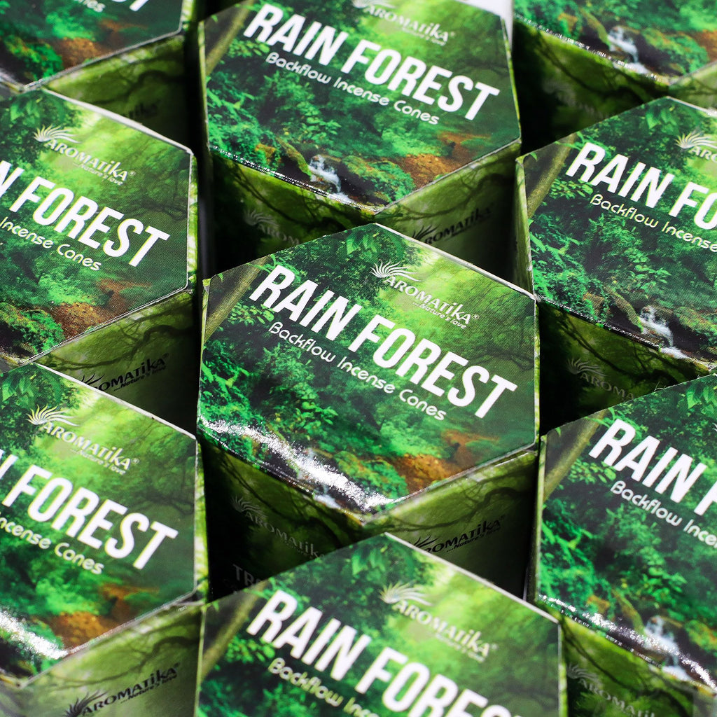 Aromatika Rain Forest Backflow Incense Cones Pack of 10 – view 3