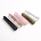 Black Tourmaline Six Face Obelisk Point approx 11cm – view 2
