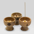 Buddha Ritual Bowl Incense Cone Holder 11x10 cm