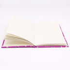 Cotton Bound Notebook 20x15cm - 96 Pages - Antique Fuchsia – view 2
