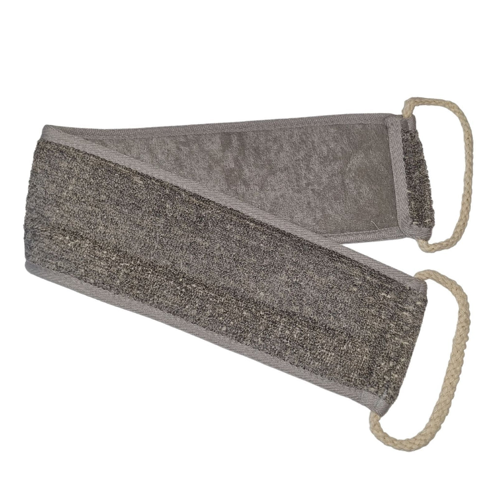 Bamboo & Linen Back Strap - Charcoal – view 2