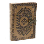Leather Blue Mandala Notebook – 13x17.5 cm – view 5