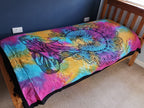 Single Cotton Bedspread & Wall Hanging - Peaceful Buddha 130x200cm – view 4