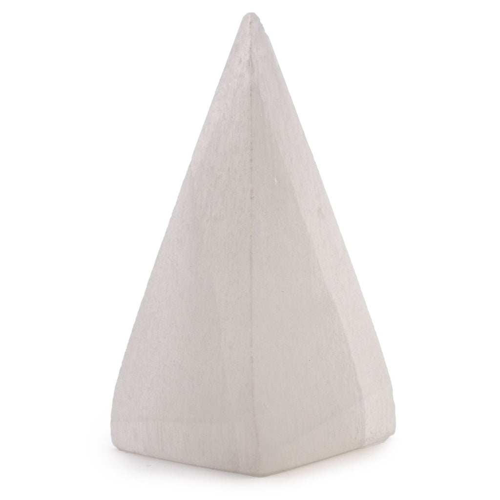 Selenite Pyramid - 10cm