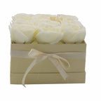 9 Cream Soap Roses Square Gift Box – view 7