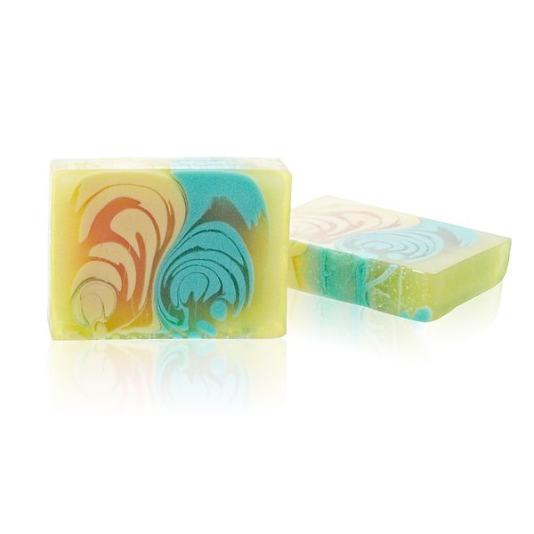 Hand-Crafted Soap Slice - Melon - 115g approx – view 3