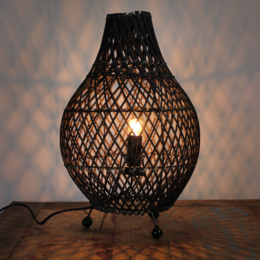Rattan Table Lamp - Natural – view 5