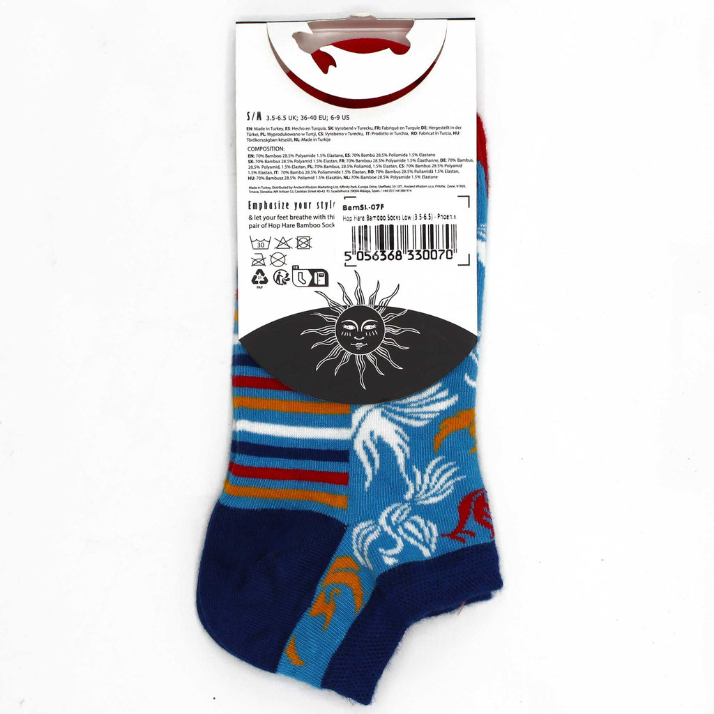 Hop Hare Bamboo Low Socks - Phoenix – view 3